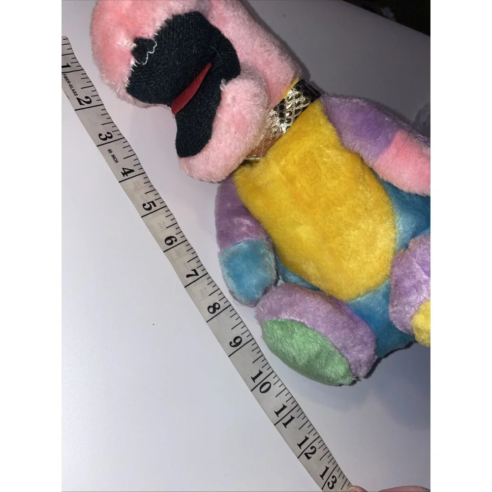 Vintage Colorful Scottie Toys‎ Plush Hippo, Hippopotamus 1982